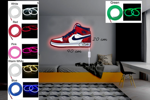 Lampada da Muro Neon Flex Nike Jordan | Illuminazione LED
