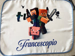 Minecraft Set Scuola Personalizzato - Borraccia e Tovaglietta per Bambini